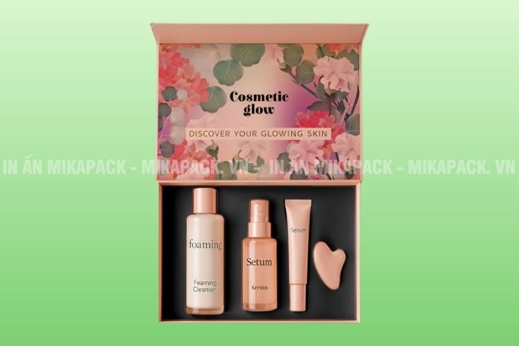 Hộp giấy nắp nam châm cao cấp