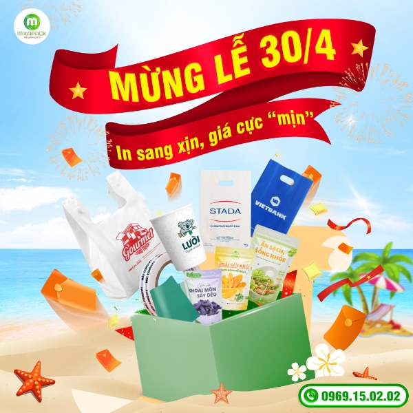 in ấn bao bì mikapack lễ 30-4