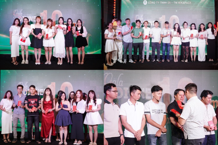 Ban lãnh đạo trao tặng những phần quà ý nghĩa cho toàn thể nhân viên